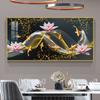 Pintura decorativa para comedor, luz de lujo, moderna, minimalista, mural de copa de vino y fruta, fondo de mesa de comedor, pintura colgante de pared, pintura de porcelana de cristal