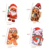 Nuevos Pasadores para el Cabello Estilo Navidad, Lindos Pasadores de Muñeco de Nieve, Pinzas de Tiburón de Hombre de Jengibre, Pinzas para Coleta de Fiesta Navideña, Accesorios para el Cabello al por Mayor