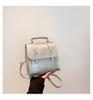Mochila Combinable para Mujer 2024 Verano Nuevo Elegante a la Moda Bolso Cuadrado Pequeño de Alta Gama Corazón de Niña Mochila Casual
