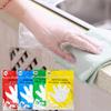 Guantes de Limpieza para el Hogar Salón de Belleza Teñido de Cabello Guantes Desechables Película Plástica Guantes Transparentes Fabricante Venta al por Mayor