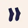 Calcetines para Otoño e Invierno, Calcetines de Media Pantorrilla, Forrados de Felpa, Engrosados, Calcetines de Rizo Cálidos, Calcetines para Dormir en Casa, Calcetines Largos de Felpa Unisex para Invierno