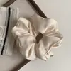 Anillo para el Cabello de Perla Dulce Suave Cera Intestino Grueso Anillo para el Cabello de Mujer Satén Japonés Versátil para Recogido Alto Accesorios para el Cabello Cuerda para el Cabello