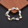 Popular Transfronteiriço Feito à Mão com Contas Boêmio Natural Alto Padrão Concha Pedrinhas Ornamentos de Mão Praia Versátil Corda Elástica