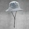 Sombrero de Vaquero Occidental para Mujer, Camping al Aire Libre, Sombrero de Pescador Lavable, Logo Personalizado, Protección Solar de Verano, Visera Solar, Sombrero de Sol para Senderismo