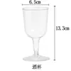 Copo Descartável de Plástico Transparente para Bar, Festa, Vinho, Bebidas Espessado para Champagne