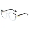 Gafas de Sol Cuadradas Nuevas y Coloridas Estilo Europeo y Americano Gafas Planas Deslumbrantes Gafas de Sol Poligonales de Moda para Pasarela