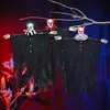 Fantasmas Pendurados de Halloween Transfronteiriços Crânios Gaze Fantasmas Pendurados Sala Secreta Casa Assombrada Decorações Penduradas para Pátio Adereços de Decoração de Terror Atacado