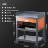 Mesa de Ferramentas de Alta Resistência para Oficina de Fábrica Mesa Operacional Antiestática Torno CNC Fresadora Furadeira e Rosqueadeira Bancada de Trabalho Mesa de Material