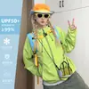 Roupas femininas de proteção solar para atividades ao ar livre no verão, soltas e respiráveis, proteção UV, jaqueta masculina fresca e estilosa com proteção solar