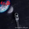 4.8*200 Atadura Fija con Cabeza Negra Montada con Tornillo M5 Apertura Atadura de Nylon Fija para Agrupación de Cables