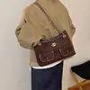 2026 Nuevo Otoño Moda Simple Súper Caliente Bolso de un Hombro Lujo Ligero Bolso Tote con Cadena Mate Estampado de Leopardo Bolso para el Trabajo