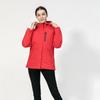 Abrigo inteligente con calefacción de tres zonas para hombres y mujeres invierno carga exterior abrigo acolchado de algodón temperatura constante abrigo acolchado de algodón abrigo cálido con calefacción eléctrica para hombre
