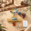 Nuevo Adorno colgante de brocado para llave de canción accesorio para coche bolsa colgante pequeño sombrero Zhuangyuan Gaokao regalo pequeño de la suerte