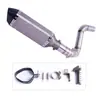 Juego de Tubo de Escape para Motocicleta para Ktm Duke 125 150 200 390 2012-2016