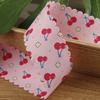 Cinta con estampado de frutas de doble cara para niños, lazo para el pelo, accesorios para ropa, zapatos y sombreros, cinturón decorativo de juguete