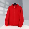 Moletom de Veludo com Gola Alta Personalizado com Estampa e Logo Bordado Roupas de Trabalho Outono e Inverno Jaqueta Cardigã Camisa Cultural Camisa Publicitária