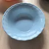 Anhui Yasheng Tigela Rasa Mini Onda Floral Cor Sólida 5 polegadas Melamina Louça Fabricante Venda Direta