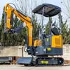 Excavadora de orugas para uso doméstico de exportación, excavadora con control piloto hidráulico, máquina para excavación de zanjas y movimiento de tierras para uso doméstico y agrícola