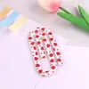 Novos Clips de Papel Acrílicos Transparentes Criativos, Clipes Coloridos Fofos para Documentos, Provas, Livros e Decoração