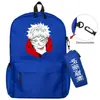 Mochila de dibujos animados de dos piezas, bolsa para portátil, bolsa de almacenamiento