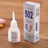 Super Pegamento 502 Adhesivo Instantáneo de Secado Rápido para Reparación de Zapatos Plástico Metal Madera Vidrio Cerámica Adhesivo
