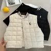 Nuevo Estilo de Invierno Chaleco para Niños Chaqueta Engrosada para Niñas Estilo Japonés Ropa de Algodón para Bebés Niños Ropa al por Mayor