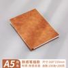 Pantalones con Bolsillo de Solapa Mini A6 Cuaderno Personalizado para Reuniones de Negocios Equipaje de Mano Cuaderno de Contabilidad de Cuero Suave con Ranura para Bolígrafo