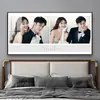 Enquadramento de foto de casamento montado na parede moldura de foto borda estreita personalizado estúdio cabeceira foto de casamento retrato de família crianças 3648