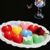 Velas con Forma de Corazón en Rejilla, Nuevo Diseño de Moda, Decoración para el Hogar Perfumada, Accesorios para Fotos, Velas Perfumadas Rosas de Alta Estética