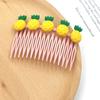 Peine para el pelo de niña de estilo coreano con diseño de celebridades de Internet, horquilla para el pelo, tocado, accesorios para el pelo de bebé, horquilla para el pelo roto, peine para el flequillo de niña pequeña.