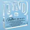 Nuevos Adornos Acrílicos Transparentes de Amazon para Papá, Regalo de Cumpleaños del Día del Padre, Bendiciones, Decoraciones de Escritorio