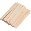 Materiales para manualidades DIY de palitos de helado para modelos de construcción de mesa de arena, palitos de madera pequeños, tiras de madera, varillas de madera, tablas de madera finas, madera maciza