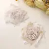Fada da Vida de Início de Primavera Renda Gaze Rolo Flor Rosa DIY Viagem Menina Corda de Cabelo Corsage Acessórios de Roupa