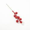 Guirlanda de Decoração de Natal Frutas de Espuma 7 Cachos de Frutas com Glitter Cordão de Frutas Suprimentos para Vinha de Natal Presente Frutas Vermelhas