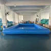 Piscina Inflável Extra Grossa, Tamanho Completo, à Prova de Vazamento, Grande Piscina de Bolhas Externa para Aventuras Aquáticas, Piscina Infantil