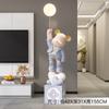 Oso Violento Piso Adornos Grandes Escultura Sala de Estar Mueble de TV Junto a Celebrante de Internet Decoraciones para el Hogar Luz Inauguración de Casa Regalo para Nuevo Hogar