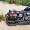 Coche muscular Wolf adecuado para bolsa lateral xiangshuai XS650N caja lateral retro modificación bolsa para casco impermeable liberación rápida especial