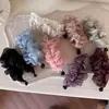 Presilha Banana Plissada Cor Sólida em Formato de Nuvem para Adicionar Volume, Presilha de Cabelo de Rabo de Cavalo de Alta Qualidade e Exquisite, Acessório de Cabelo Presilha Torcida