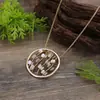 Collar con Colgante de Pétalo Geométrico Hueco de Nuevo Color Esmaltado Transfronterizo Moda para Mujer Sencillo Mariposa Pétalo Venta al por Mayor