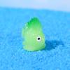 Nuevos adornos de micropaisaje de animales marinos, pulpo, pez tropical, pez ángel, cocotero, accesorios de resina DIY