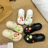 Moda Nuevo 3D Transparente Hielo Manzana Lindo Juguete de Peluche Accesorios para Zuecos, Encantos Desmontables Lindos para Zapatos DIY