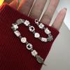 Pulsera de Hombre de Jengibre para Mujer, Pulsera de Amistad de Oso Lindo, Diseño Único, Pulsera de Muñeca con Personalidad Hip-Hop Elegante