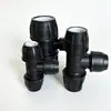 Codo reductor de conexión rápida de PE 1/2 pulgada 3/4 pulgada 1/4 pulgada sin fusión por calor tubería de agua codo reductor conector rápido conversión conector rápido