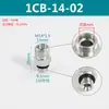 Adaptador hidráulico acero 45# Yonghua cono de 24 grados férula sello ED fitting para manguera 1CB 1CM 1DB 1DM