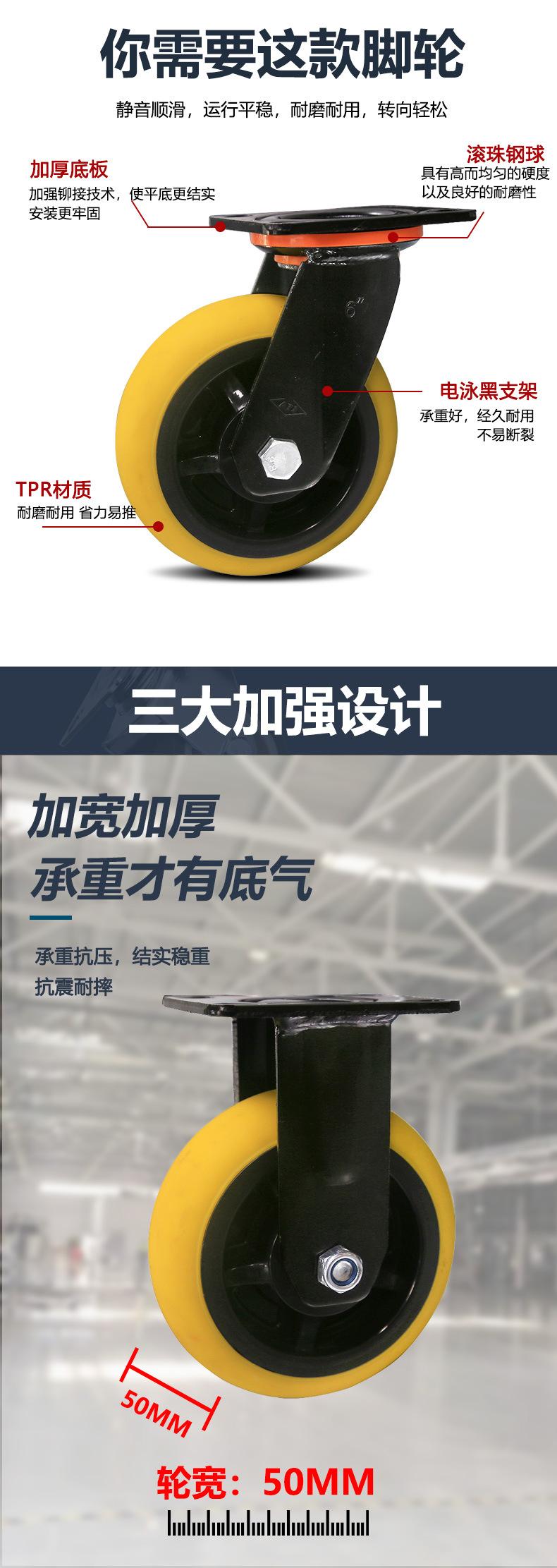 重型脚轮