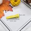 Pinza de pato plana de doble horquilla con laca brillante de 3.5CM con clip de marca pinza de pato pinza BB material DIY hecho a mano accesorios para el cabello