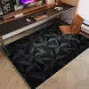 Alfombra para Habitación de E-Sports Transfronteriza de Terciopelo de Cristal Estilo Tecnología 3D Alfombra para Sala de Estar Alfombra para Suelo de Silla Giratoria de Dormitorio Alfombra Insonorizada y Resistente a Manchas