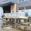 Máquina Lavadora Multifuncional de Cestas Giratorias, Máquina Lavadora de Cestas con Agua Caliente Alcalina Circulante para Desengrasado, Línea de Secado y Lavado para Cajas de Logística