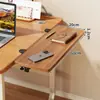 Placa de Extensão para Mesa de Sala de E-Sports, Suporte de Braço Dobrável e Extensível para Bandeja de Teclado