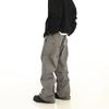 Pantalones Cargo Paracaidista Diseño Americano de Calle para Hombre Estilo Holgado Recto Marca Trendy Vibe Plisados Pantalones Paracaídas